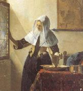 Jan Vermeer, Vrouw met waterkan (mk26)